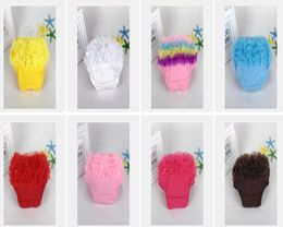 12pcs Baby Cotton Ruffles chiffon Bloomer Tutu PP Pants Infant Toddler Briefs Skirt Shorts Layers Skirts Diaper Cover Underwear PP7389194