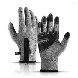 Cycling Gloves Men Women Winter Non-Slip Warm Thermal Touch Screen Fishing Motorcycle Bicycle MTB Sports Racing Male