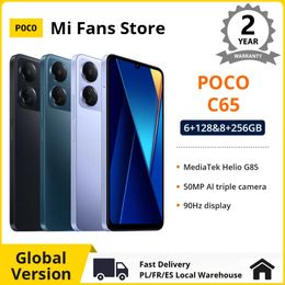 Poco Xiaomi C65 Versione globale 6gb 128GB/8GB 256 GB MediaTek Helio G85 6,74 "Display da 90Hz da 50 MP Triple Camera 5000MAH NFC 25