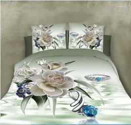 Bedding Sets Bedclothes Wedding Presens Bed Linen Duvet Cover Pillowcases Four Of Home Textiles Luxury Comforter