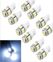 20x T10 194 168 W5W 5050 5 SMD 5 LED High Power LED Light Bulb White Red Blue Amber Green Pink Color9059421