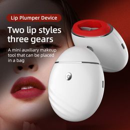 Lip Plumper, Lip Beauty Tool, Pouty Lip Tool Beauty Personal Care USB Electric Lip Enhancer SiliconeVibrating Enhancement Lip Plumper Device Women Gift