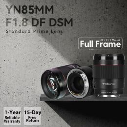 Accessories Yongnuo 85mm F1.8 for Nikon Z Canon Rf Sony E Mount Auto Focus Portrait Large Aperture Af Camera Lens