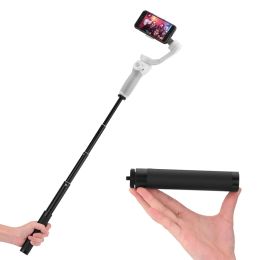 Gimbal Aluminum Alloy Extension Pole for DJI OSMO Mobile 3 2 Stick Rod Scalable Holder Handheld Gimbal Camera Stabilizer Accessories