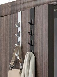 Hooks Behind The Door Hook Rack Creative Seamless Hole-free Bedroom Clothes Bag Hanger Bathroom Coat Row