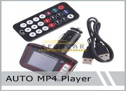 1Set 18quot LCD Car MP4 MP3 Player Wireless FM Transmitter SDMMC card slot Infrared Remote Multilanguages 8338447