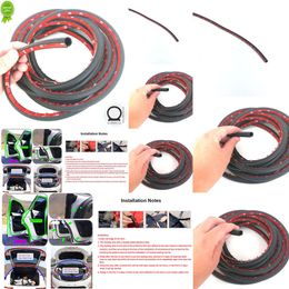 New Other Interior Accessories Small D Door Seal Weatherstripping Universal Weather Sound Insulation Sealing Rubber Strip Anti Noise for Car