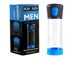 Vibrator Penis Pump Vacuum Pump Toys For Adult Men Gays Electric Pump For Penis Enlarger Male Penile Erection Training Extend7539442