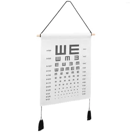 Party Decoration Eye Chart Hanging Picture Visual Exam Kids Testing Distance Drs Use Standard Wall Vision Decor