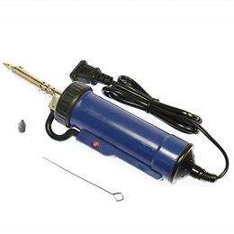 Tips Vacuum Sucking Desoldering Pump Suction Tin Soldering Sucker Pen Removal Soldering Gun Iron Desolder Tools with 1.5 Nozzle Tip