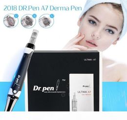 Wired Dr Pen Derma Pen Ultima A7 Auto Microneedle System Antiaging Microneedling Mesotherapy roller Electric Derma DrPen Stamp 5901535