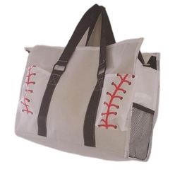 Outdoor Bags squre Softball Baseball beach Handbag Large Travel Duffle Bag Canvas Designers Soccer Women Shopping Totes Sports Fit1619228