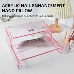 Rests 1Pcs Hand Rest Cushion Acrylic Hand Pillow Cushion Manicure Holder Nail Art Accessories Tool for Home Use Salon Beginner