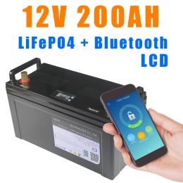 Schroevendraaiers 12v Lifepo4 Bluetooth Bms 100ah 150ah 200ah Battery Rv Solar Energy Storage Yacht Agv Robot 12.8v Lithium Iron Phosphate