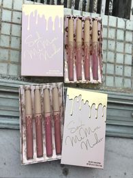 New Brand Cosmetics Send Me More Nudes MATTE Liquid Lipstick Vacation Collection Matte Lip Gloss Kit 4pcs In stock2256118