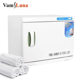 Sterilizer 23L UV Disinfection Box HighTemperature Towel Warmer Nail And Dental Tool Disinfection Ozone Suitable for Spa and Beauty Salons