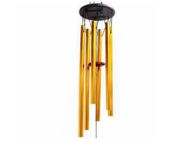 Grace Deep Resonant Antique Metal Wooden 6 Tube Wind chime Chapel Bells Wind Chimes Home Ornament Handicraft Gifts sea EE5149926