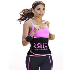 Waist trainer Slimming Belt waist shaper Tummy Control sweet sweat Belt Modelling strap body shaper Women sports fitness belt6662493