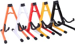 Universal Colourful Folding AFrame Guitar Stand For Acoustic GuitarElectric GuitarBassViolin Wholes3039273