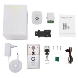 Doorbells Household Wireless Remote Control Electronic Visible HD 720P Video Picture 1/4 COMS 1 MegaPixels 12V/1A WiFi Smart Doorbell