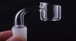 4mm Thick Quartz Banger Nail Club Domeless 4590 degree 101418mm Quartz Nail for Water Pipes1665320
