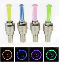 200pcslot The 1st Generation Flashing Different Colour LED Wheel Light for Auto Car Motorcycle Bike Bicycle Cycling Tyre7471025
