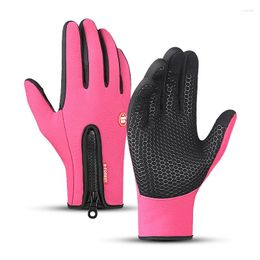 Cycling Gloves Men Women Sports Winter Thermal Bicycle Touch Screen Windproof Warm MTB Fishing Ski Motorcycle Bike Glove