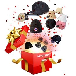 Other Festive Party Supplies Christmas Blind Box Lucky Mystery Mysterious Gift Random Get One Designer Baseball Caps Or Beanie Buck Dhjvk