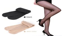 Whole Women Sexy Anti Sticking Wire Pantyhose Tights Stockings For Lady Elastic Breath Summer UltraThin Tights Sock Female1894726