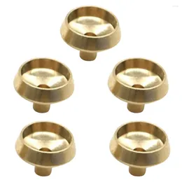 Candle Holders 5 Pcs Backflow Incense Base Burner Tray Stick Stand Holder Cone Trays Censer Rack Support Philtre