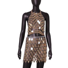 Wholesale Womens Sequin See Through Moon Two Piece Bikini Sets Skirt Cover Up Clothing for Swim Wear