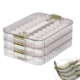 Plates Dumpling Freezer Box Crisper Containers Snack Container Organiser And Multi-layer