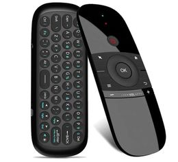 W1 24G Air Mouse Wireless Keyboard Remote Control Infrared Remote Learning 6Axis Motion Sense Receiver for TV BOX PC270G5420686