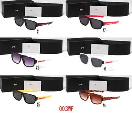 Designer papda occhiali da sole da sole occhiali classici occhiali da sole per spiaggia da sole unisex colore triangolo opzionale 8036