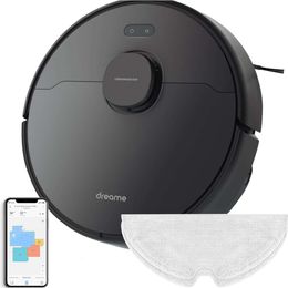 Dreame D9 Max Robot Vacuum and Mop Combo with LiDAR Navigation, 4000Pa Strong Suction, 180mins Runtime, 2-in-1 Sweep and Mop, Compatible with Alexa - Ultimate Cleaning