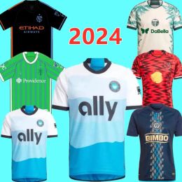 2024 NYCFC SEATTLE SOUNDERS CHARLOTTE soccer jerseys New GAZDAG Revolution Philadelphia football shirts 999888