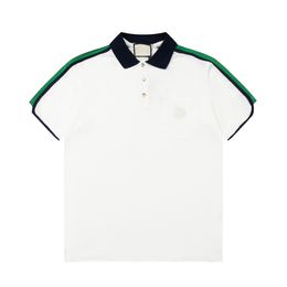 2024 Męska koszulka polo Polo Projektant męskiej mody t -koszulka mody casual męski golf letnia koszulka haftowa haftowa haftowa trend top t -shirt rozmiar Asia