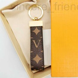 Keychains & Lanyards designer Key chain keychain wallet luxury Spike keychains Stainless Steel Rose Gold Plated designers keychaines of wallets keyring with box FCI