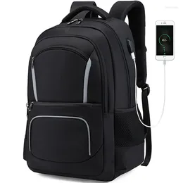 Backpack 2024 Men's Usb Outdoor Multi-function Custom Large Capacity Waterproof Business Travel Bag