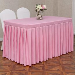 Table Cloth 1380092 Monochrome Tablecloth Conference Dress Sign Set In Stock Exhibition Banquet