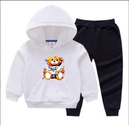 Kids Clothing Sets Baby Boy Hoodie Twopiece Suit Autumn Girl Suits Child Sweatshirt Sweatpants Hooded 7 Styles 14 Options Size 8800410