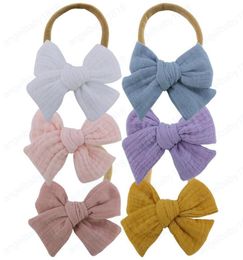 4 Inch Baby Girls Newborn Cute Headband Hair Accessories Soft Elastic Hairband Turban Infant Toddler Party Supplies Headwear Child8646610