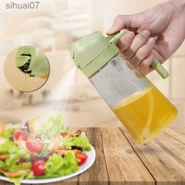 Other Kitchen Dining Bar 470ml olive oil dispenser mist nozzle oil spray bottle dual purpose dispenser for cooking kitchen salad barbecue tools yq2400408