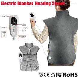 Carpets Electric Warming Heating Massage Shawl Blanket Heated Pad For Neck Back Warmer Heat Wrap Adjustable Temperature Seting Belt