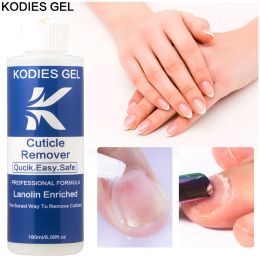 Treatments KODIES GEL 180ML Cuticle Remover Liquid Softener Extra Strength Lotion Nail Care Cuticle Eliminator Quick Easy Safe Formula Tool