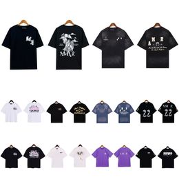 2024 Fashion Amirir Mens t Shirts Summer Womens Designers Tshirts Loose Tees Polos Brands Casual Shirt Clothings Shorts Sleeve Clothes