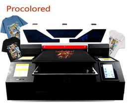 Procolored 2021 Textile DTG Printers A3 Print Size for T Shirt Clothes Jeans Tshirt Printing Machine Garment A4 Flatbed Printer6911789731