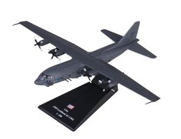 New 1200 Scale Military Model Toys AC130 Gunship Groundattack Aircraft Fighter Diecast Metal Plane Model Toy For Boys Toys Y2009484097