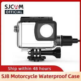 Cameras SJCAM SJ8 Motorcycle Waterproof Case with Type C Cable For SJCAM SJ8 Pro / SJ8 Plus / SJ8 Air 4K Action Camera