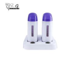 2PCS Electric Wax Warmer Rolling Cartridge Depilatory Heater Waxing Paper Hair Removal Machine For Hair Removal Paraffin Heater1441050